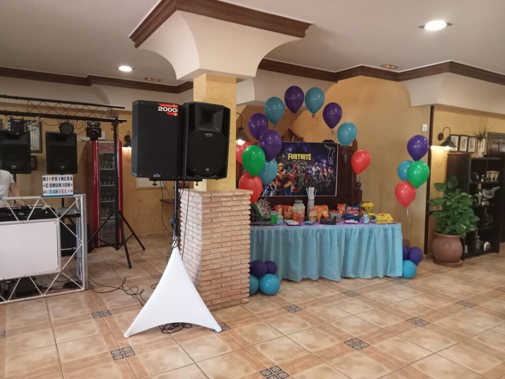 música dj en vivo restaurante el cortao